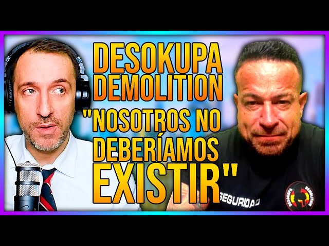 Desokupa Demolition opina con Jordi Llátzer