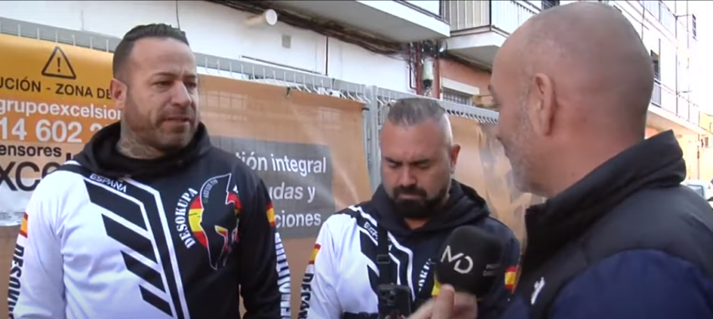 Reportaje en Telemadrid sobre desalojo de inquilino en Aranjuez